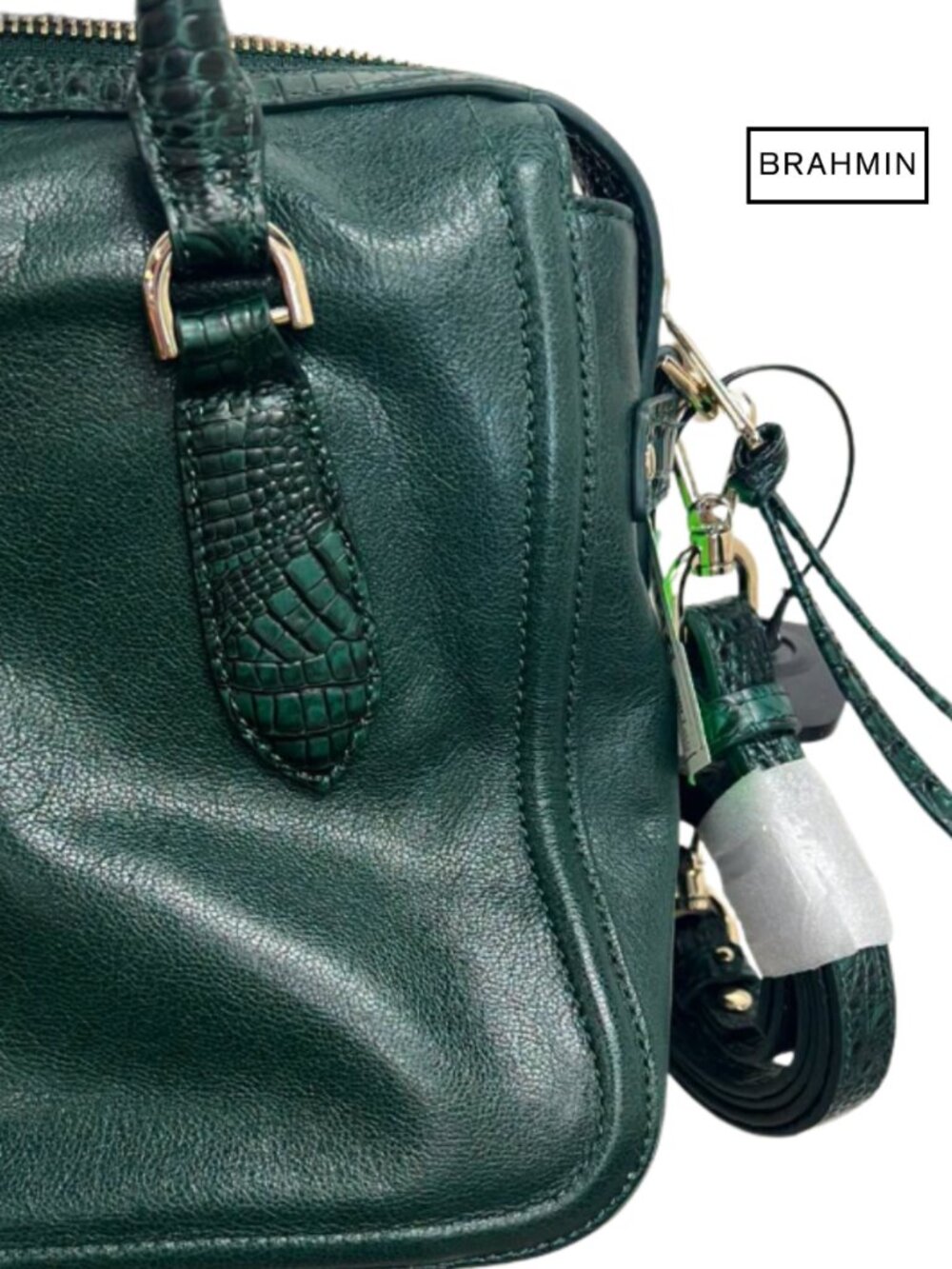 Brahmin Micaela Leather Satchel Bag - Picture 5 of 10